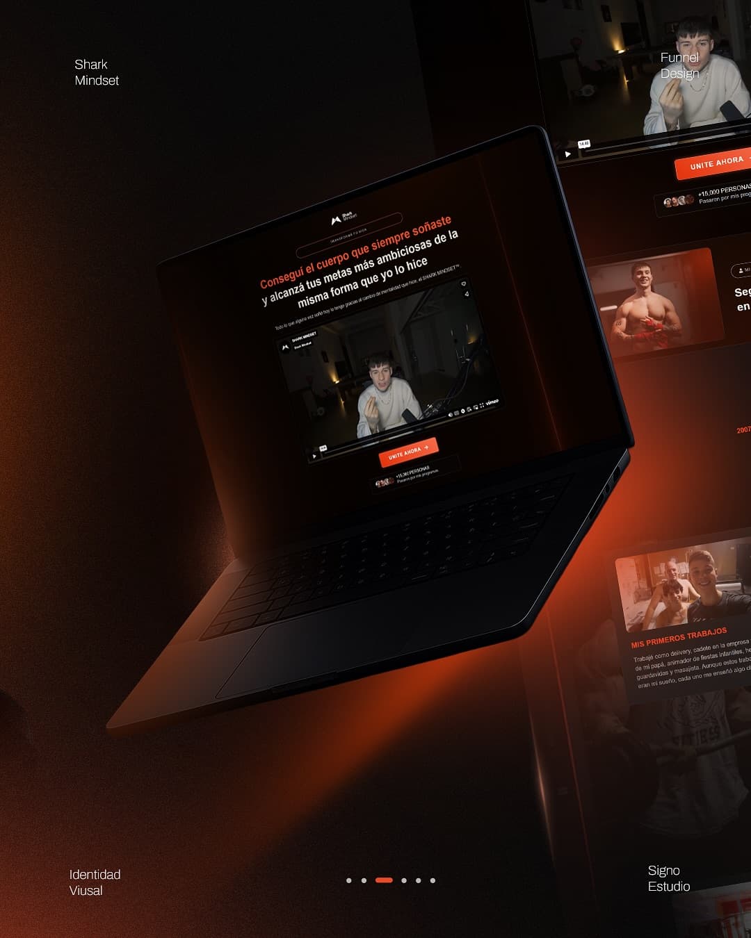 Diseño de Branding Visual & Funnels para Shark Mindset™Desarrollamos la identidad visual complet (2)