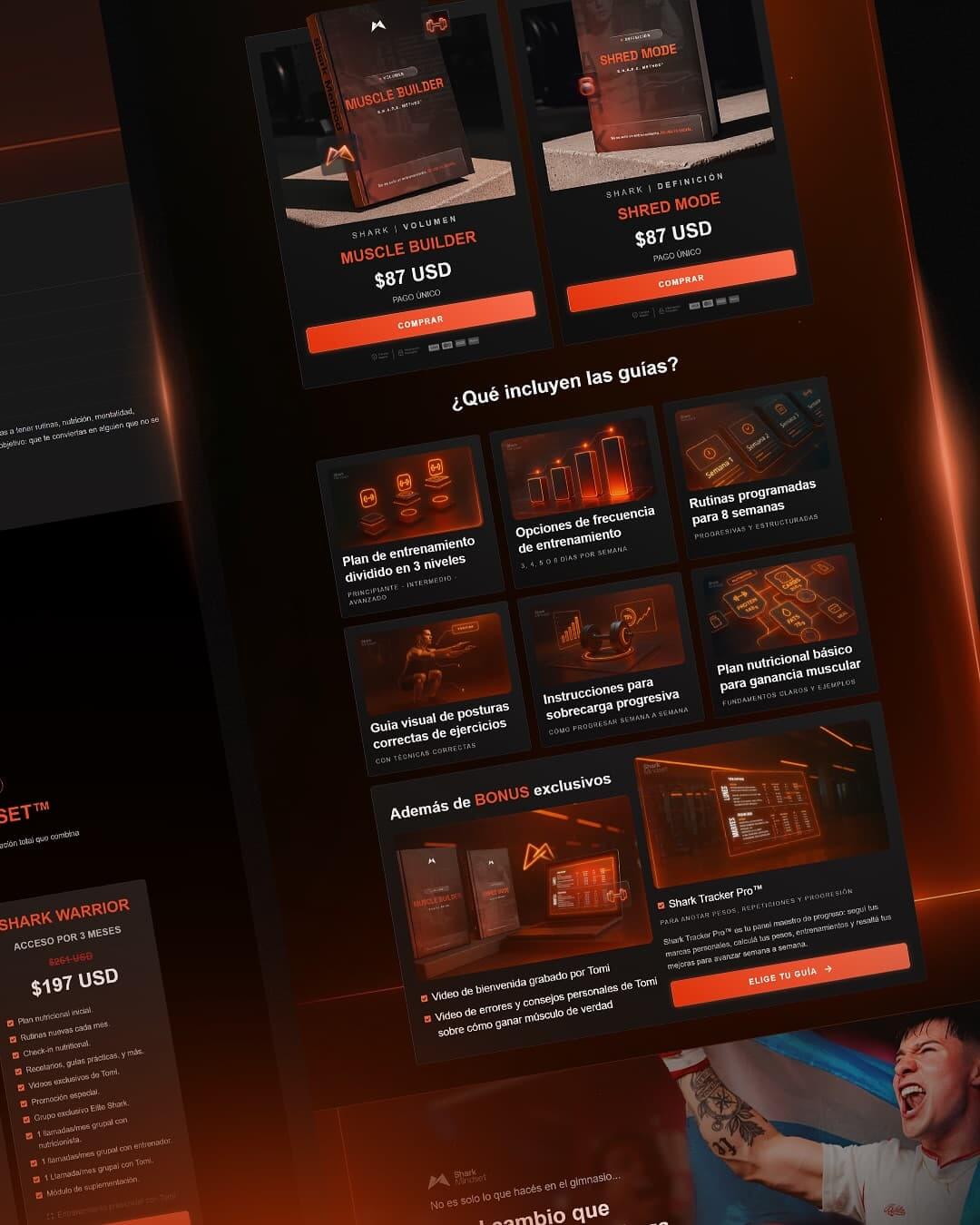 Diseño de Branding Visual & Funnels para Shark Mindset™Desarrollamos la identidad visual complet (4)